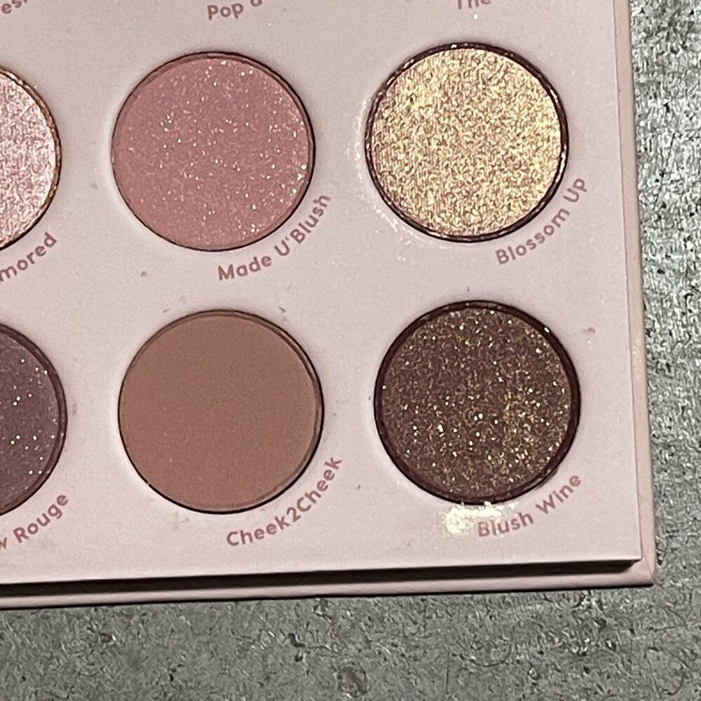 ColourPop Blush Crush Pressed Powder Palette, 9 shades, NEW - Picture 9 of 11